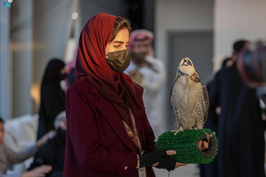 مهرجان الملك عبدالعزيز للصقور - واس