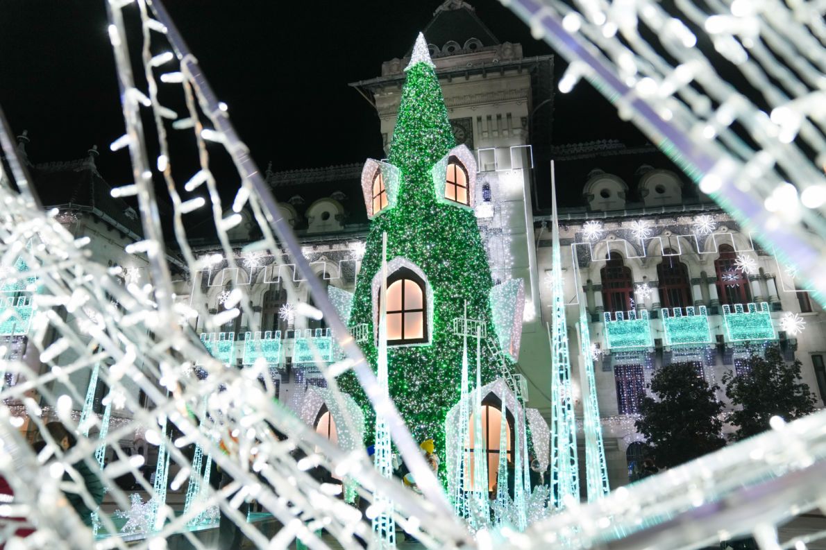 Craiova - Best Christmas Tree in Europe - European Best Destinations