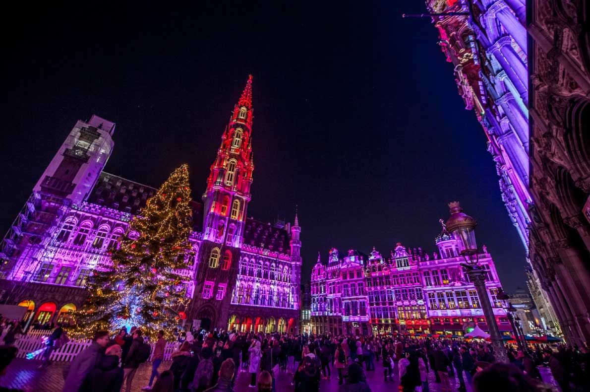 Brussels - Best Christmas Tree in Europe - Copyright VisitBrussels E.Danhier - European Best Destinations