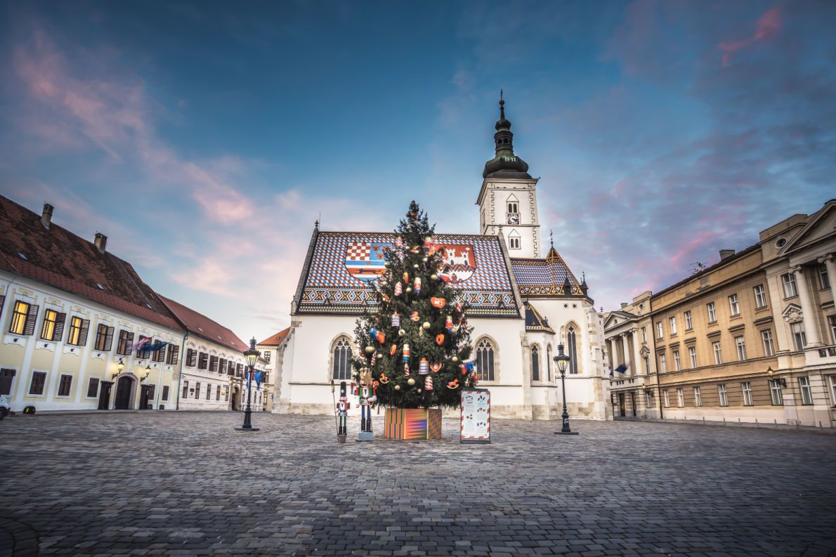 Best Christmas Tree in Europe - Zagreb Christmas Tree