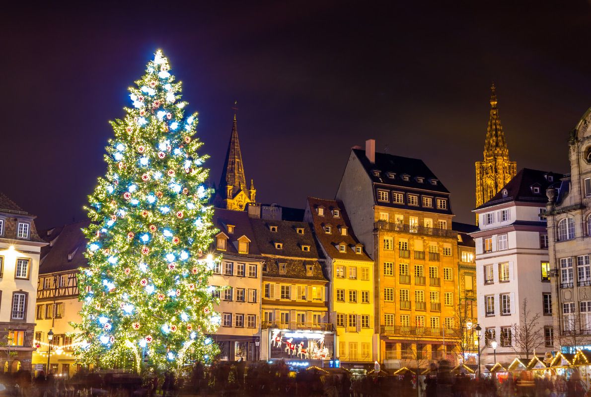 Strasbourg - Best Christmas Tree in Europe - Copyright Leonid Andronov - European Best Destinations