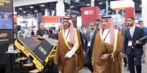 الخريف يطّلع على أحدث تقنيات التعدين في معرض "MINExpo" بـلاس فيغاس - جورنالك