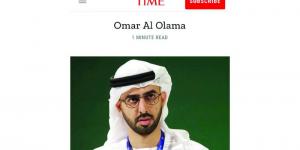 محمد بن راشد: نفخر باختيار عمر العلماء في قائمة TIME 100 Next - جورنالك