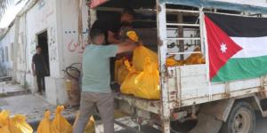 المستشفى الميداني الأردني شمال غزة/79 يوزع مساعدات غذائية على أهالي القطاع - جورنالك