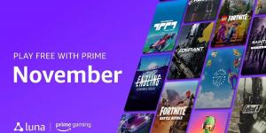 قائمة ألعاب Amazon Prime Gaming المجانية لشهر نوفمبر 2024 - جورنالك جيمنج