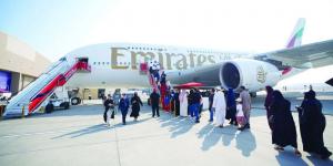 طائرة «الإمارات A380» تستقطب آلاف الزوار  في معرض البحرين للطيران - جورنالك