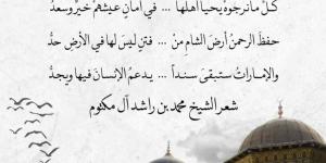 “دمشقْ”.. قصيدة جديدة لمحمد بن راشد: “شَعبُ سوريَّا لهُ في القلبِ وجدُ” - جورنالك