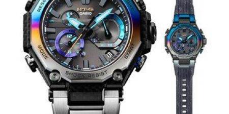 كاسيو تطلق G-SHOCK MTG-B2000YST-1AER “Storm Chaser” بإطار قوس قزح وكربون متعدد الطبقات - جورنالك