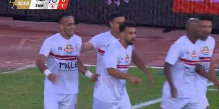 الدوري الممتاز: ناصر منسي يسجل الهدف الأول لنادي الزمالك في مرمى سموحة بعد خطأ فادح من الهاني سليمان - جورنالك