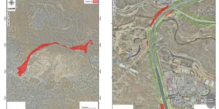 العدو الاسرائيلي استولى على 262 دونما شمال شرق القدس المحتلة - جورنالك