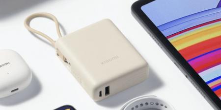 شاومي تطلق جهاز باور بانك جديد بقوة 165 واط مع كابل USB-C مدمج وإصدار أصغر بقدرة 33 واط - جورنالك