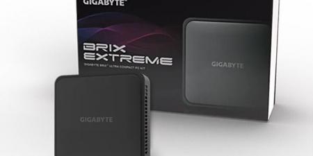 حاسب صغير من Gigabyte Brix بمعالج Ryzen ومنافذ متعددة - جورنالك