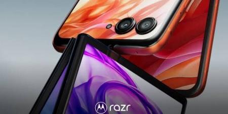 Motorola Razr الجديد يظهر لمنافسة هواتف سامسونج القابلة للطي - جورنالك