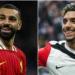 محمد صلاح يتصدر قائمة أفضل 10 مهاجمين في أفريقيا.. ومرموش ثالثاً - جورنالك