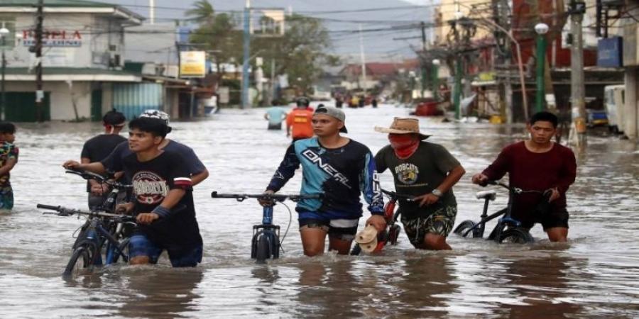 مقتل 5 أشخاص شمال الفلبين بسبب الإعصار كراثون - جورنالك