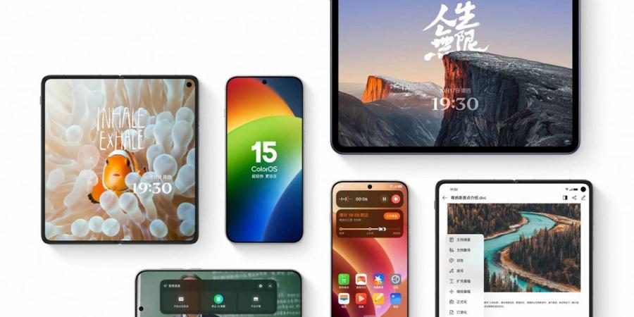 Oppo تعلن عن ColorOS 15 بلغة تصميم جديدة وتركيز خاص على تقنية الذكاء الإصطناعي - جورنالك