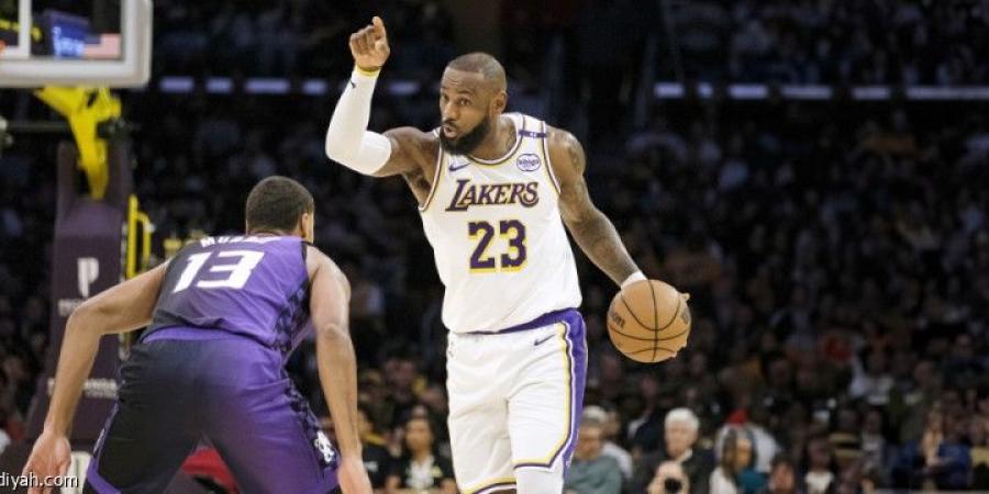 «NBA».. ليكرز الفوز الثالث بقيادة جيمس وديفيس - جورنالك الرياضي