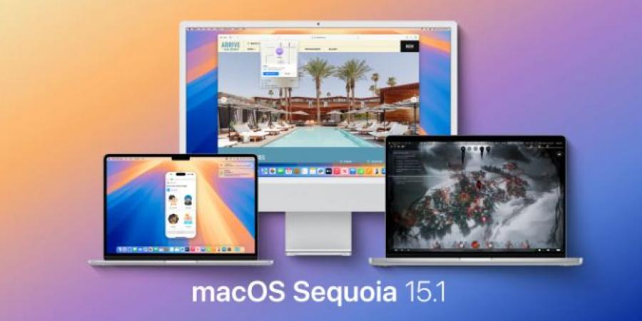 ابل تطلق تحديث macOS Sequoia 15.1 بمنصة “Apple Intelligence” - جورنالك