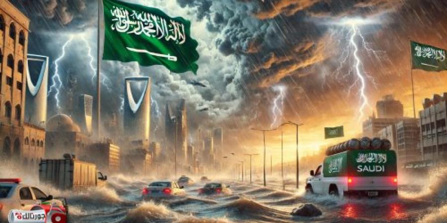 عاجل: الأرصاد السعودية تحذر من  أمطار رعدية وجريان سيول على عدة مناطق بالمملكة وارتفاع الموج بالبحر - جورنالك السعودي