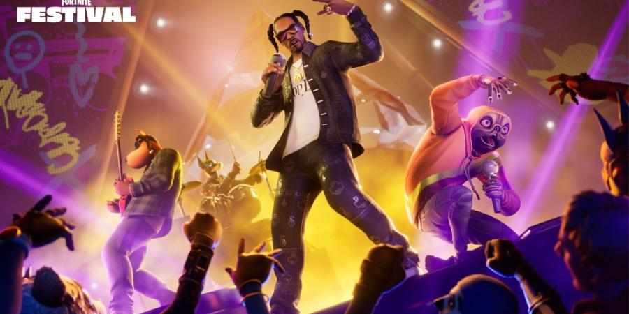 الملعب يتلألأ بالأضواء لسنوب دوغ في الموسم 6 من Fortnite Festival! - جورنالك جيمنج