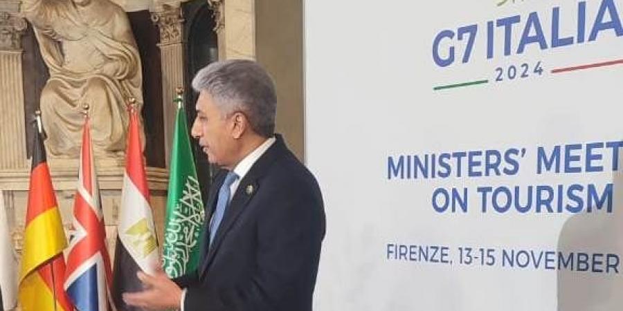 وزير السياحة يشارك في اجتماع G7 بمدينة فلورنس بإيطاليا - جورنالك