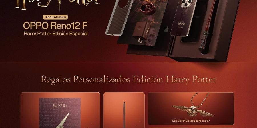 ظهور هاتف OPPO Reno 12F Harry Potter لأول مرة بلمسات سحرية - جورنالك