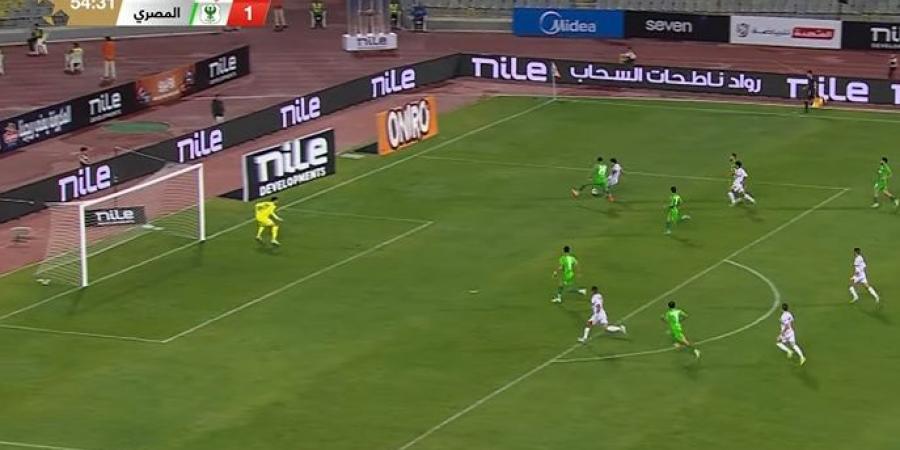 منتصف الشوط الثاني.. فرص مهدرة من الزمالك واستمرار تقدم المصري بهدف نظيف في الدوري الممتاز - جورنالك