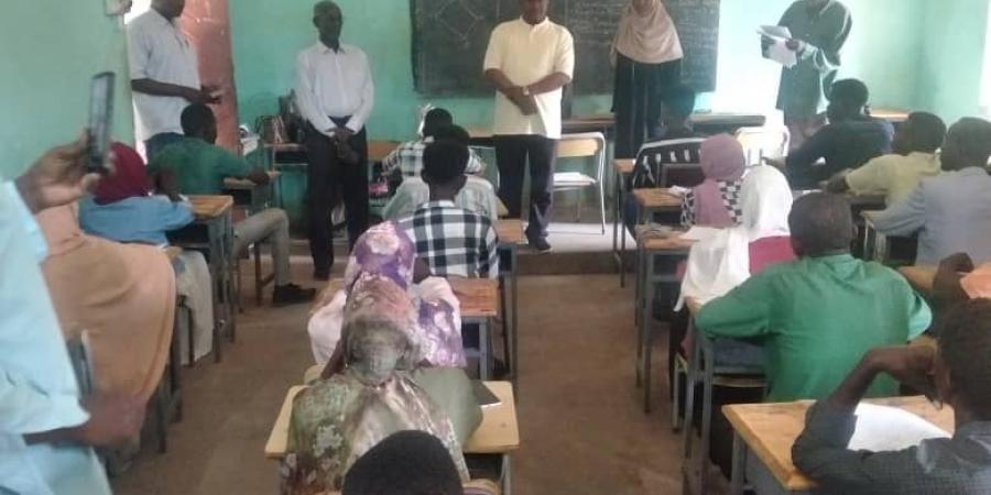 إنتظام إمتحانات جامعة سودانية بولاية القضارف - جورنالك السوداني