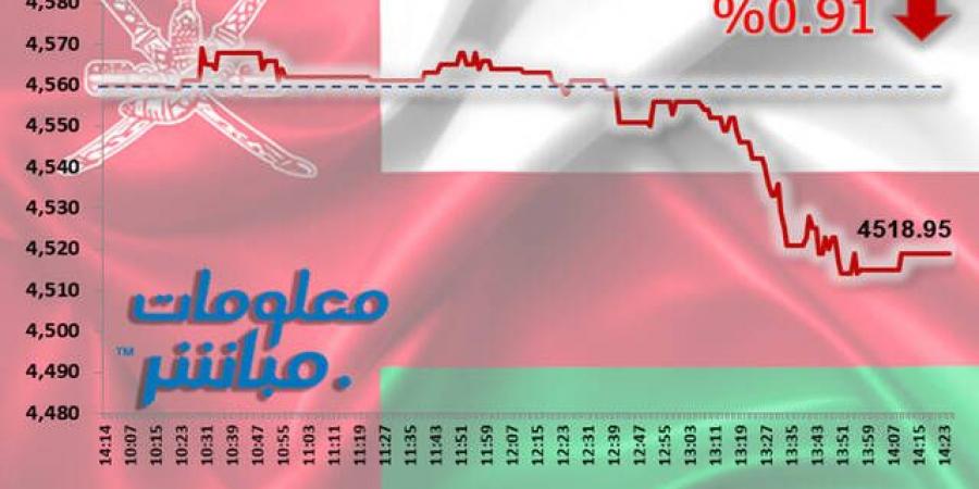 القياديات تتراجع بمؤشر مسقط في نهاية تعاملات الاثنين - جورنالك