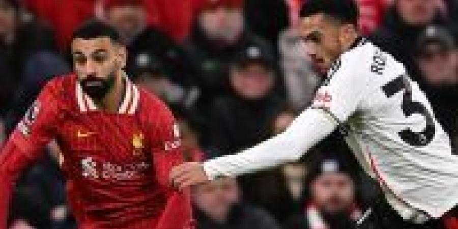 ليفربول يسقط في فخ التعادل أمام فولهام بالدوري الإنجليزي - جورنالك الرياضي