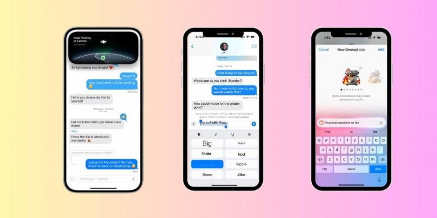 تحديث iOS 18.2.. المزايا الجديدة في تطبيق الرسائل وكيفية استخدامها - جورنالك للتكنولوجيا