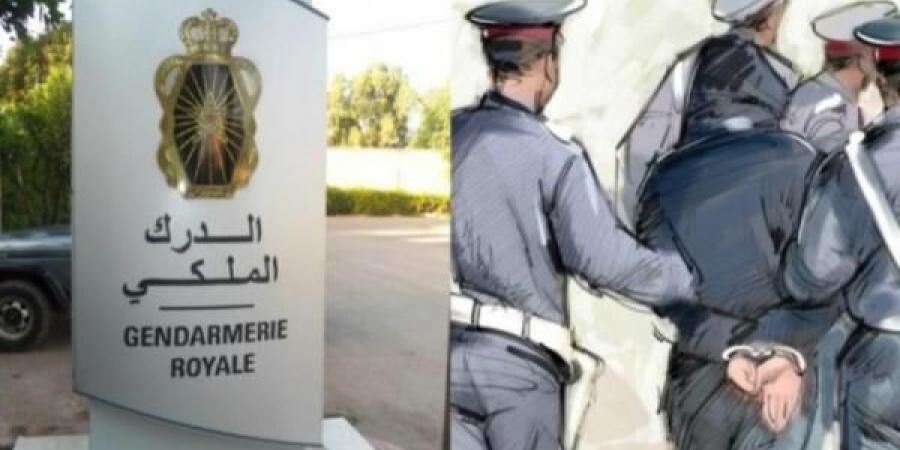 درك "الرحامنة" يحصل على صيد ثمين بالطريق السيار - جورنالك