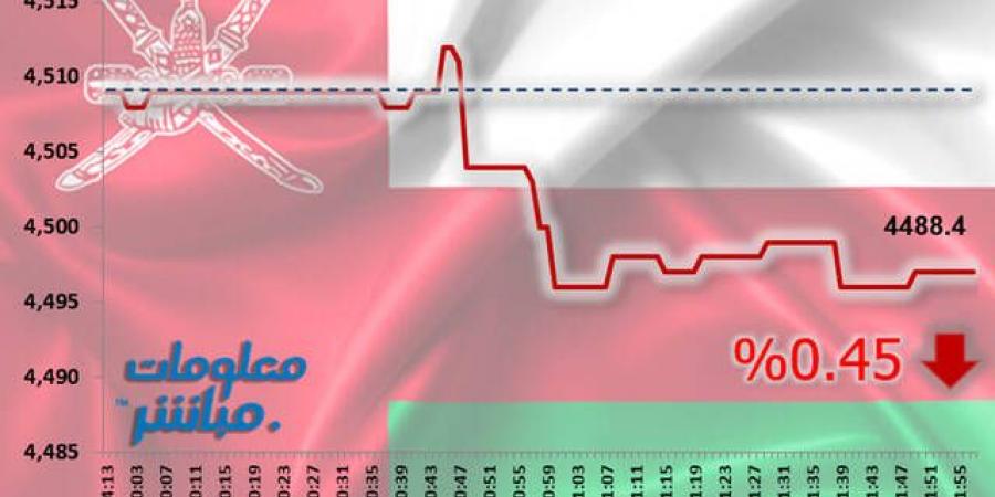 القياديات تتراجع بمؤشر مسقط في نهاية تعاملات الأحد - جورنالك