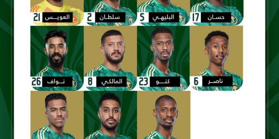 التشكيل الرسمي لمباراة السعودية واليمن في كأس الخليج العربي - جورنالك