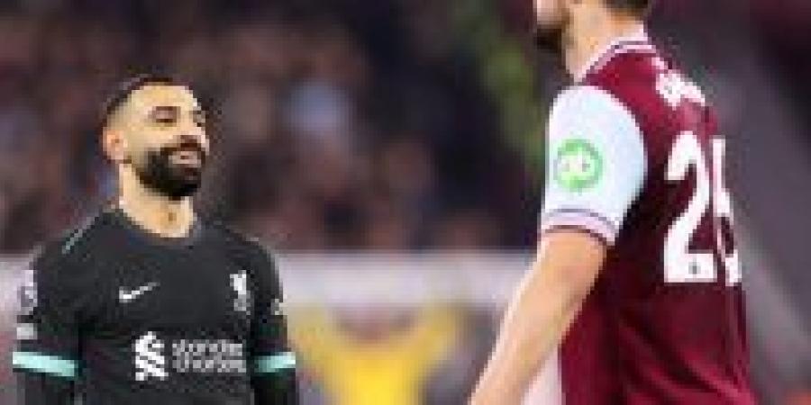 أرقام محمد صلاح في فوز ليفربول على وست هام - جورنالك الرياضي