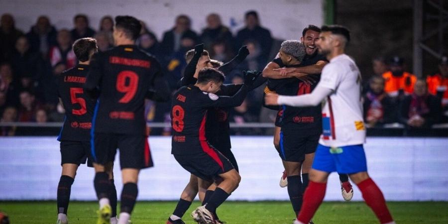 برشلونة إلى ثمن نهائي كأس الملك - جورنالك