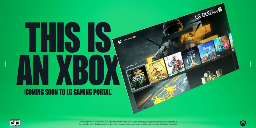 خدمة Xbox Cloud Gaming في طريقها إلى تلفزيونات LG - جورنالك جيمنج