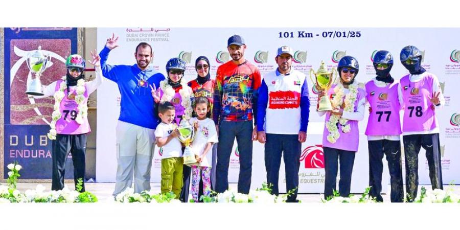 الأرجنتينية ميلينا تفوز بسباق السيدات في مهرجان ولي عهد دبي للقدرة - جورنالك