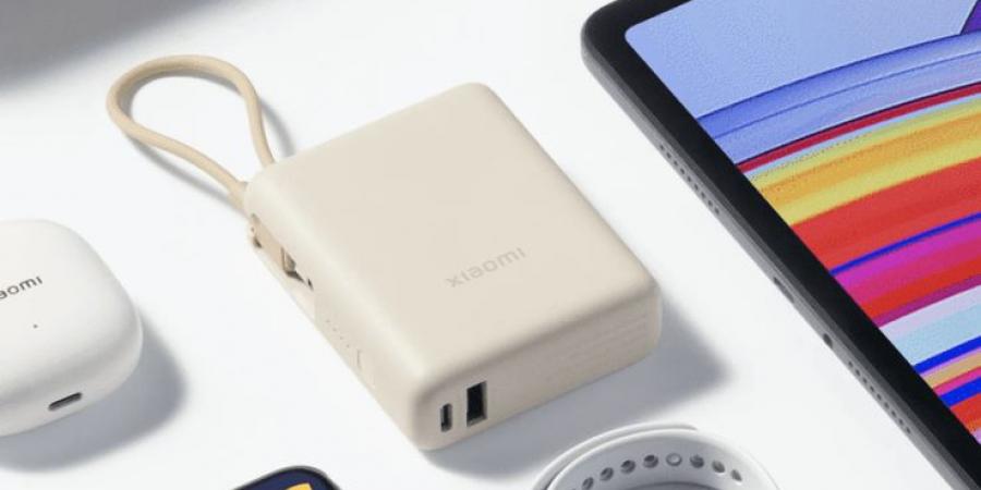 شاومي تطلق جهاز باور بانك جديد بقوة 165 واط مع كابل USB-C مدمج وإصدار أصغر بقدرة 33 واط - جورنالك