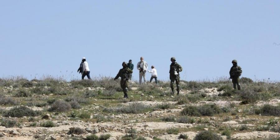 مستوطنون يقتحمون بلدة سبسطية شمال غرب نابلس - جورنالك