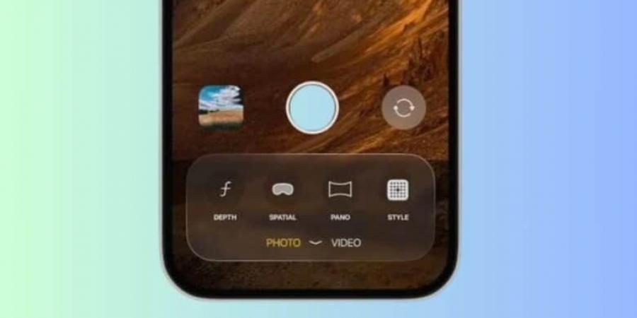 آبل تخطط لإعادة تصميم تطبيق الكاميرا في iOS 19 - جورنالك