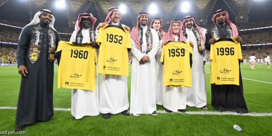 في «أسبوع الأساطير».. الاتحاد يحتفي بنجوم الأجيال - جورنالك