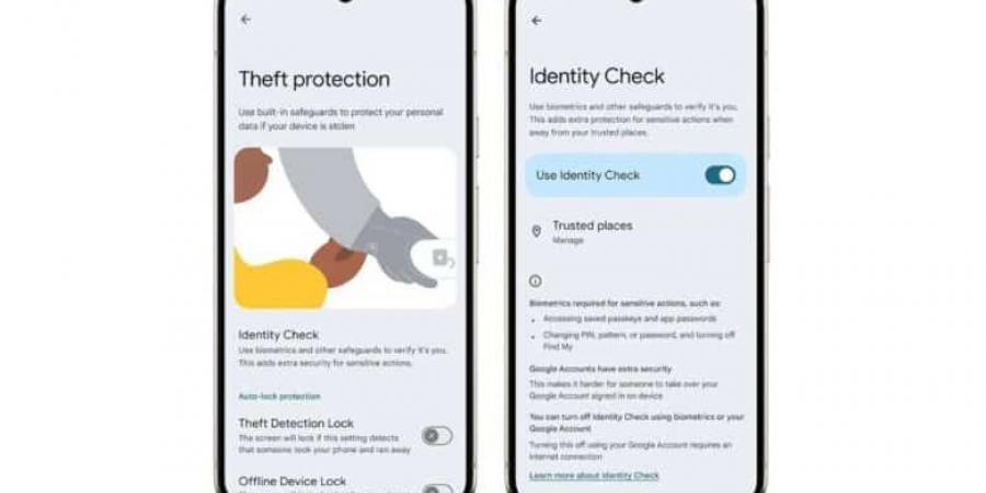 جوجل تطلق ميزة “فحص الهوية” لتعزيز أمان هواتف أندرويد - جورنالك